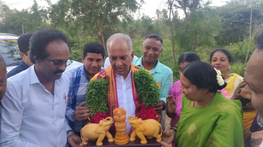 ಪ್ರಾದೇಶಿಕ ವಿಜ್ಞಾನ ಕೇಂದ್ರದ ಸ್ಥಳ ಪರಿಶೀಲನೆ
