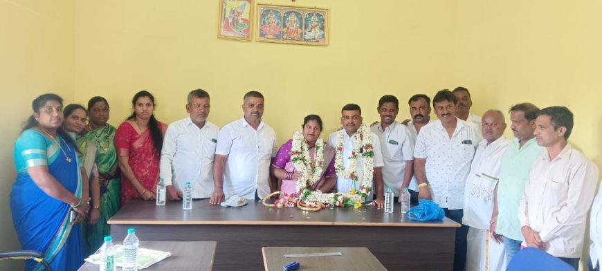 ನೂರನಕ್ಕಿ ಗೇಟ್ ಗ್ರಾಮ ಪಂಚಾಯತಿಯ ಅಧ್ಯಕ್ಷರಾಗಿ ಶ್ರೀಮತಿ ವೀಣಾ ಚನ್ನಕೇಶವ ಅವಿರೋಧವಾಗಿ ಆಯ್ಕೆಗೊಂಡರು