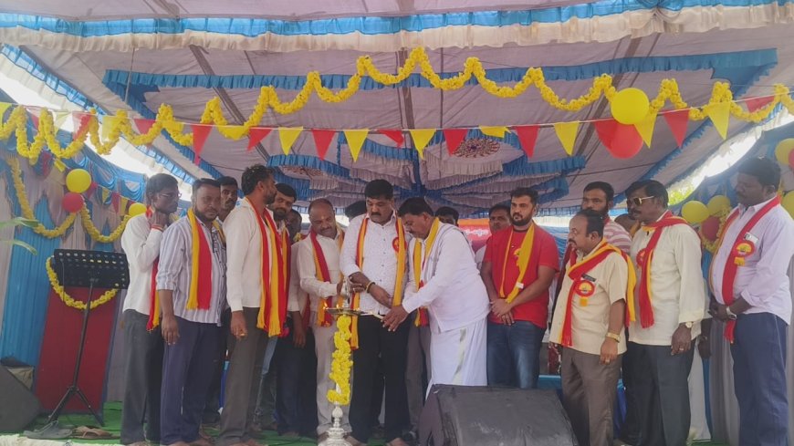 ಓಮಿನಿ‌ ಮಾಲಿಕರು ಮತ್ತು ಚಾಲಕರ ಸಂಘದ ವತಿಯಿಂದ ಕನ್ನಡ ರಾಜ್ಯೋತ್ಸವ ಅದ್ದೂರಿಯಾಗಿ ಆಚರಣೆ ಮಾಡಲಾಯಿತು