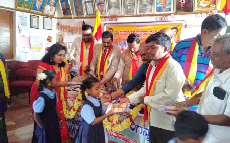 ಕೆಜಿಎಫ್ ನಲ್ಲಿ ರಾಷ್ಟ್ರ ಕವಿ ಕುವೆಂಪುರವರ ಜನ್ಮ ದಿನಾಚರಣೆ ಅದ್ದೂರಿಯಾಗಿ ಆಚರಿಸಲಾಯಿತು