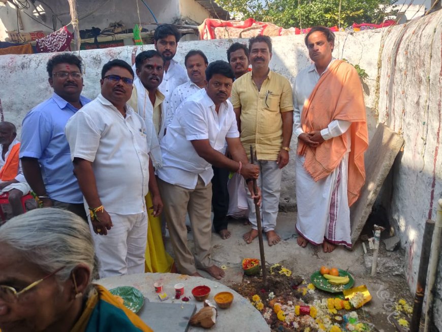 ಸಿಂಧನೂರು ಶ್ರೀ ಕಾಳಿಕಾದೇವಿ ದೇವಸ್ಥಾನ ಶಂಕು ಸ್ಥಾಪನೆ ಕಾರ್ಯಕ್ರಮ