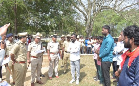 ರೌಡಿ ಚಟುವಟಿಕೆ ನಿಯಂತಯ್ರಿಸಲು ರೌಡಿ ಪೇರೆಡ್, ಅಕ್ರಮ ಚಟುವಟಿಕೆಯಲ್ಲಿ ಭಾಗಿಯಾದರೆ ಕಠಿಣ ಕಾನೂನು ಕ್ರಮ ಜಾರಿ