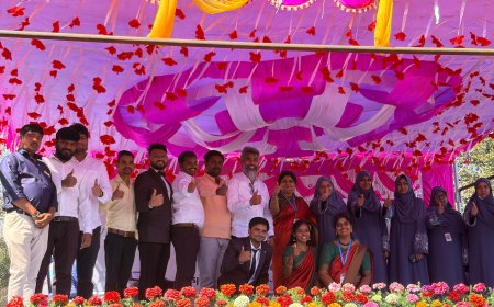 ಗೋಲ್ಡನ್ ಪಿಯು ಹಾಗೂ ಡಿಗ್ರಿ ಕಾಲೇಜಿನಲ್ಲಿ ಅದ್ದೂರಿ ವಾರ್ಷಿಕೋತ್ಸವ ಆಚರಣೆ