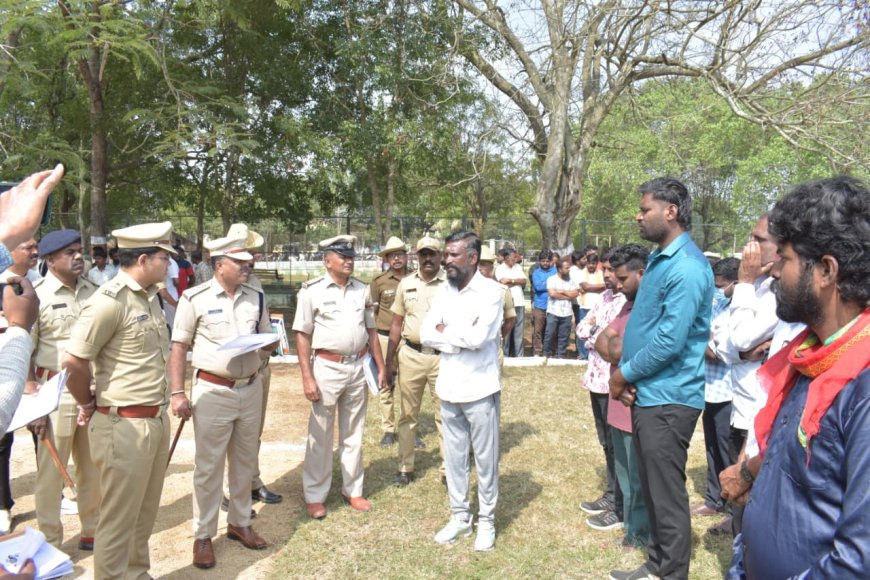 ರೌಡಿ ಚಟುವಟಿಕೆ ನಿಯಂತಯ್ರಿಸಲು ರೌಡಿ ಪೇರೆಡ್, ಅಕ್ರಮ ಚಟುವಟಿಕೆಯಲ್ಲಿ ಭಾಗಿಯಾದರೆ ಕಠಿಣ ಕಾನೂನು ಕ್ರಮ ಜಾರಿ
