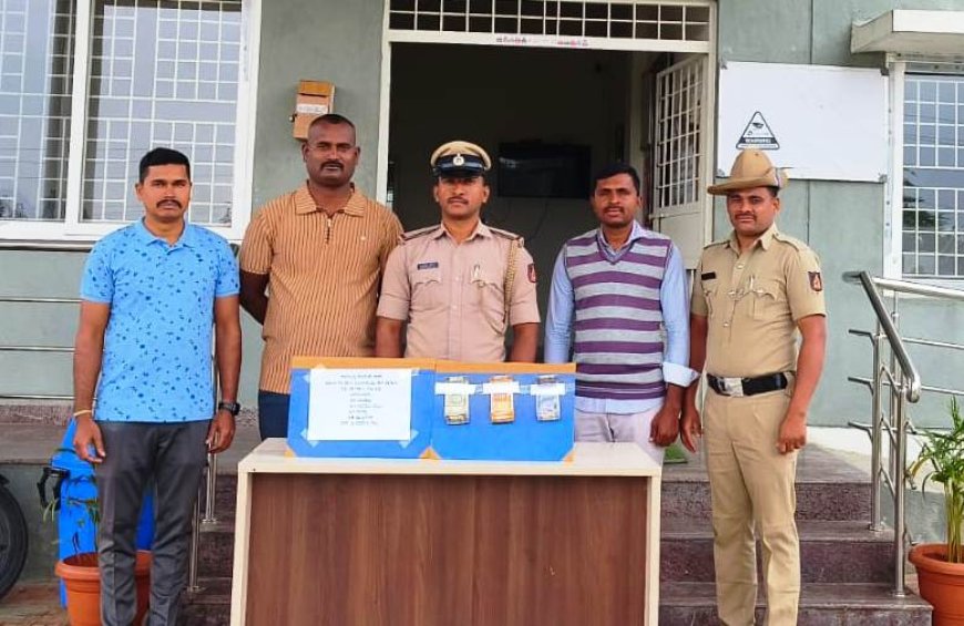 ಕ್ಯಾಸಂಬಳ್ಳಿ: ಬಾರ್ ಕಳವು ಪ್ರಕರಣದಲ್ಲಿ ನಾಲ್ವರು ಆರೋಪಿಗಳ ಬಂಧನ, ಮಾಲು ವಶ