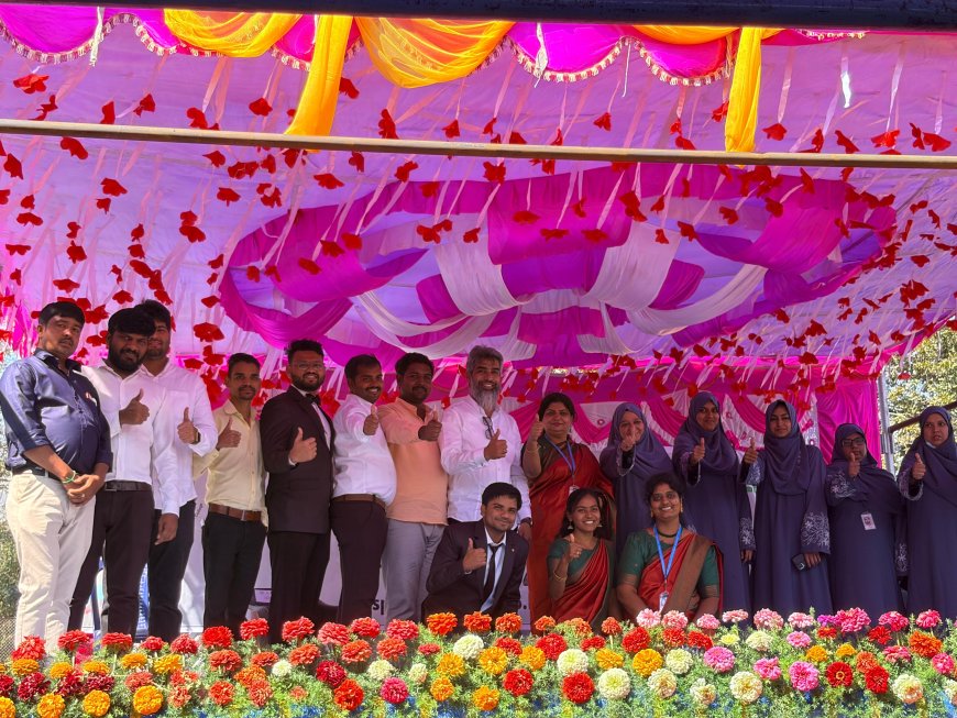 ಗೋಲ್ಡನ್ ಪಿಯು ಹಾಗೂ ಡಿಗ್ರಿ ಕಾಲೇಜಿನಲ್ಲಿ ಅದ್ದೂರಿ ವಾರ್ಷಿಕೋತ್ಸವ ಆಚರಣೆ