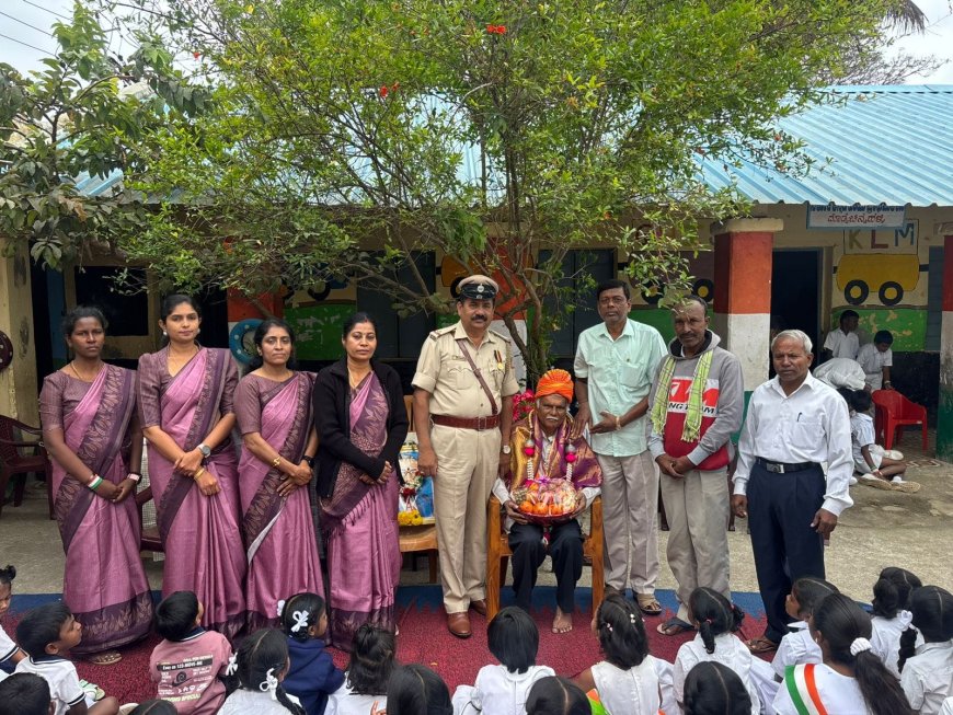 ದೊಡ್ಡ ಚಿನ್ನಲ್ಲಿ ಸರ್ಕಾರಿ ಶಾಲೆಯಲ್ಲಿ ಗಣರಾಜ್ಯೋತ್ಸವ ಆಚರಣೆ