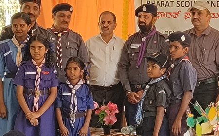 ಭಾರತ್ ಸ್ಕೌಟ್ಸ್ & ಗೈಡ್ಸ್ ಸ್ಥಳೀಯ ಸಂಸ್ಥೆ ಆಲೂರು ವತಿಯಿಂದ ವಿಶ್ವ ಚಿಂತನಾ ದಿನ.ಶಿಸ್ತು ಎಲ್ಲಿರುತ್ತದೋ ಅಲ್ಲಿ ಯಶಸ್ಸು ಕಟ್ಟಿಟ್ಟ ಬುತ್ತಿ : ಕ್ಷೇತ್ರ ಶಿಕ್ಷಣಾಧಿಕಾರಿ ಎ.ಜೆ.ಕೃಷ್ಣೇಗೌಡ