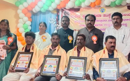 ಭೀರಪ್ಪ ಹೊಸೂರಗೆ ಸಾಲುಮರದ ತಿಮ್ಮಕ್ಕ ರತ್ನ ಪ್ರಶಸ್ತಿ ಪ್ರಧಾನ 