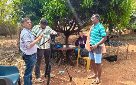 ಮಂಜು ಪಾಂಡವಪುರ ನಿರ್ದೇಶನದಲ್ಲಿ " ಮಣ್ಣಿನ ಮಗ ಮಾರ್ಗದರ್ಶಿ " ರೈತ ಸಾಧಕನ ಕುರಿತ ಸಾಕ್ಷಾ ಚಿತ್ರ