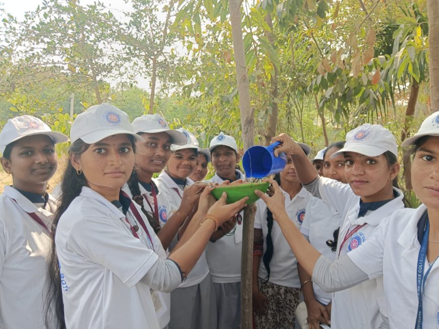 ವನಸಿರಿ ಪೌಂಡೇಷನ್ ನಿಂದ ಪ್ರಾಣಿ ಪಕ್ಷಿಗಳಿಗೆ ಗುಟುಕು ನೀರಿನ ಅರವಟ್ಟಿಗೆ ಅಭಿಯಾನ ಉದ್ಘಾಟನೆ