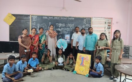 ರಾಷ್ಟ್ರೀಯ ವಿಜ್ಞಾನ ದಿನಾಚರಣೆಯ ಪ್ರಯುಕ್ತ ವಿಜ್ಞಾನ ವಸ್ತು ಪ್ರದರ್ಶನ