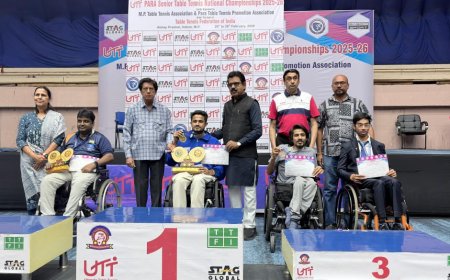 ಪ್ಯಾರಾ ಟೇಬಲ್ ಟೆನಿಸ್‌ನಲ್ಲಿ ಜಗನ್ನಾಥ್‌ ಅವರ ಅದ್ಭುತ ಸಾಧನೆ