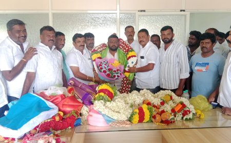 ಕುಂದೂರು ಮಠ ಪ್ರಾಥಮಿಕ ಕೃಷಿಪತ್ತಿನ ಸಂಘದ ಅಧ್ಯಕ್ಷರಾಗಿ ಡಿ.ಟಿ.ಸತೀಶ್ ಆಯ್ಕೆ