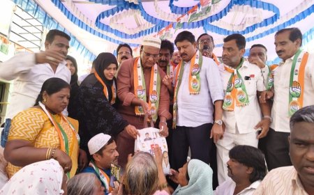 ಹೆಬ್ಬಾಳದಲ್ಲಿ ರಂಜಾನ್ ಹಬ್ಬದ ಪ್ರಯುಕ್ತ ಸಾವಿರಾರು ಜನರಿಗೆ ದಿನಸಿ ಕಿಟ್ ವಿತರಣೆ