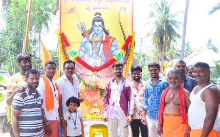 ಹೊಳಲು ಗ್ರಾಮದಲ್ಲಿ ವಿಜೃಂಭಣೆಯಿಂದ ನಡೆದ ಶ್ರೀ ರಾಮನವಮಿ 