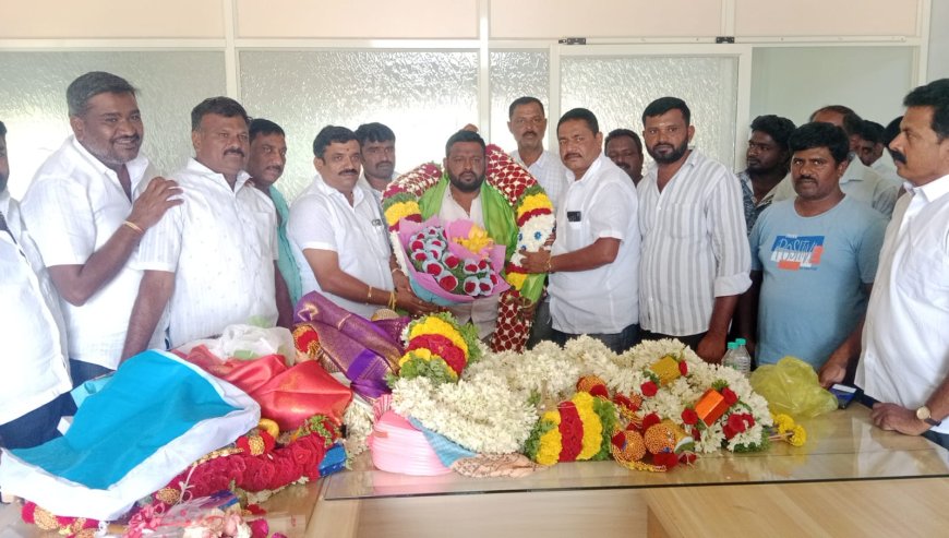 ಕುಂದೂರು ಮಠ ಪ್ರಾಥಮಿಕ ಕೃಷಿಪತ್ತಿನ ಸಂಘದ ಅಧ್ಯಕ್ಷರಾಗಿ ಡಿ.ಟಿ.ಸತೀಶ್ ಆಯ್ಕೆ
