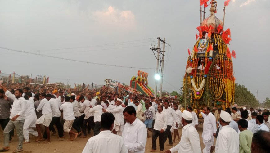 ರೂಡಗಿ ಗ್ರಾಮದಲ್ಲಿ ಅದ್ದೂರಿಯಾಗಿ ನೇರವೇರಿದ ರಥೋತ್ಸವದ