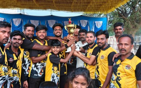 ಬೂಚೆಪಲ್ಲಿ ಪ್ರೀಮಿಯರ್ ಲೀಗ್ (ಬಿಪಿಎಲ್) ಸೀಸನ್-1 ಕ್ರಿಕೆಟ್ ಪಂದ್ಯಾವಳಿ ಯಶಸ್ವಿ 