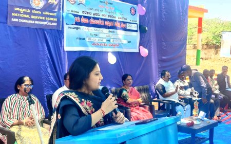 ವಿದ್ಯಾರ್ಥಿ ಜೀವನದಲ್ಲಿ ಎನ್.ಎಸ್.ಎಸ್ ಶಿಬಿರ ಸಮಾಜ ಸೇವೆಗೆ ಇರುವ ಸುವರ್ಣ ಅವಕಾಶ: ಪಲ್ಲವಿ ನಾಡಗೌಡ