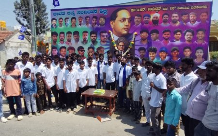 ನಾಗಶೆಟ್ಟಿ ಹಳ್ಳಿಯಲ್ಲಿ ಸಂವಿಧಾನ ಶಿಲ್ಪಿಯ ಜಯಂತಿ ಸಂಭ್ರಮ: ಯುವಕರಿಂದ ಅರ್ಥಪೂರ್ಣ ಆಚರಣೆ