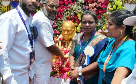 ಅಂಬೇಡ್ಕರ್ ಸ್ವಾಭಿಮಾನಿ ಸೇನೆ ವತಿಯಿಂದ ಅದ್ಧೂರಿ ಅಂಬೇಡ್ಕರ್ ಜಯಂತಿ