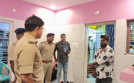 ರೌಡಿ ಆಸಾಮಿಗಳ ಮನೆಗಳ ಮೇಲೆ ಪೊಲೀಸರ ದಾಳಿ