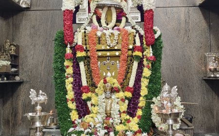 ರಾಯರಿಗೆ ಗಂಧ ಲೇಪನ ಅಲಂಕಾರ ಮತ್ತು ಸುದರ್ಶನ ಹೋಮ