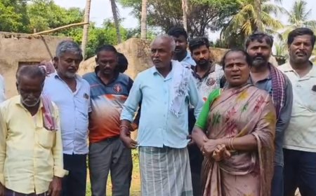 ಮೋಟಾರ್‌, ಕಾಪರ್ ವೈರ್ ಕಳ್ಳತನ ನಿಯಂತ್ರಣಕ್ಕೆ ಪೊಲೀಸರಿಗೆ ದಬ್ಬೇಘಟ್ಟ ಗ್ರಾಮದ  ರೈತರ ಮನವಿ