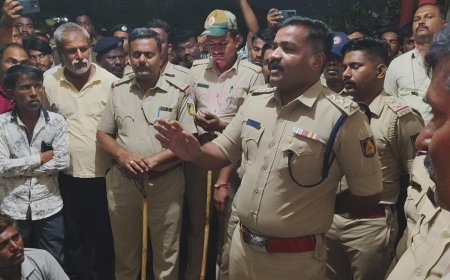 ಕರ್ತವ್ಯನಿರತ ಪೊಲೀಸರ ಮೇಲೆ ಪೈಶಾಚಿಕ ದಾಳಿ: ಕೊಲೆ ಯತ್ನದಡಿ ಮೂವರ ಬಂಧನ
