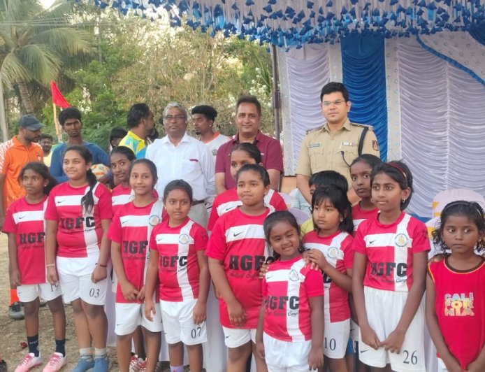 ಕ್ರೀಡೆಯಿಂದ ಮಕ್ಕಳ ಆರೋಗ್ಯ ವೃದ್ಧಿ: ಎಸ್.ಪಿ.ಶಿವಾಂಶು ರಜಪೂತ್