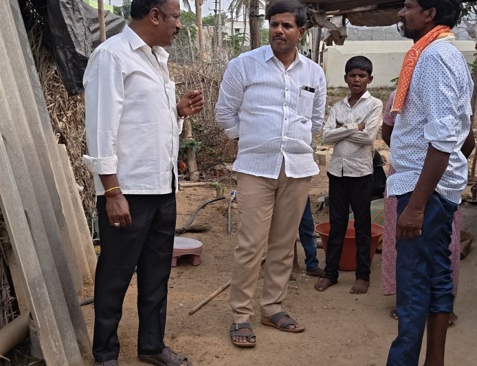 ಮನೆ ನಿರ್ಮಾಣಕ್ಕೆ ಆರ್ಥಿಕ ಸಹಾಯ: ಸಮಾಜ ಸೇವಕ ವಿ. ಮೋಹನ್ ಕೃಷ್ಣ 