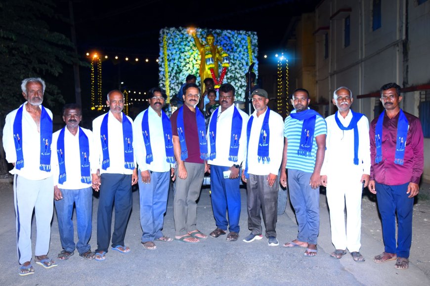 ಡಾ.ಬಿ.ಆರ್.ಅಂಬೇಡ್ಕರ್ ರವರ  135 ನೇ ಜಯಂತಿಯನ್ನು ವಿಜೃಂಭಣೆಯಿಂದ ಆಚರಿಸಿದ ಹೊಳಲು ಗ್ರಾಮಸ್ಥರು