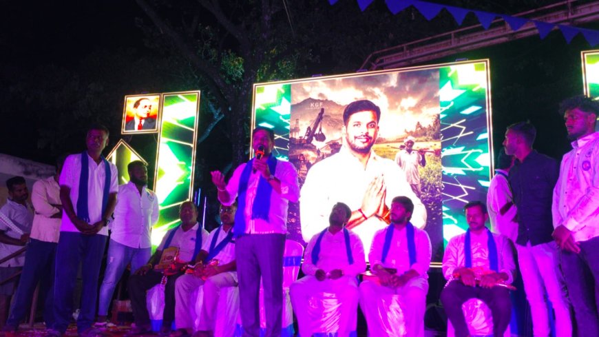 ಡಾ.ಬಿ.ಆರ್.ಅಂಬೇಡ್ಕರ್ ನೀಡಿದ ಮತದಾನದ ಹಕ್ಕನ್ನು ಮಾರಿಕೊಳ್ಳಬೇಡಿ: ವಿ.ಮೋಹನ್ ಕೃಷ್ಣ ಕರೆ