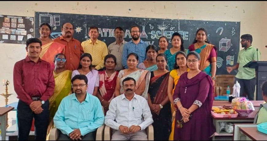 ಕೆಜಿಎಫ್ ಸರ್ಕಾರಿ ಪ್ರಥಮ ದರ್ಜೆ ಕಾಲೇಜಿನಲ್ಲಿ ರಾಷ್ಟ್ರೀಯ ವಿಜ್ಞಾನ ದಿನ ಆಚರಣೆ