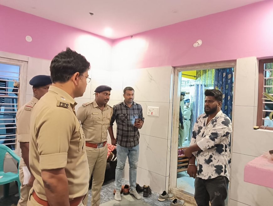 ರೌಡಿ ಆಸಾಮಿಗಳ ಮನೆಗಳ ಮೇಲೆ ಪೊಲೀಸರ ದಾಳಿ