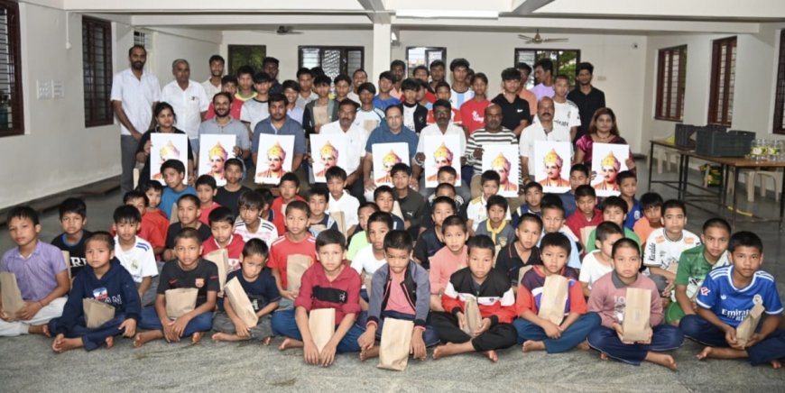 ಸೇವಾ ಕಾರ್ಯ ದೊಂದಿಗೆ ಬಸವ ಜಯಂತಿ  ಆಚರಣೆ