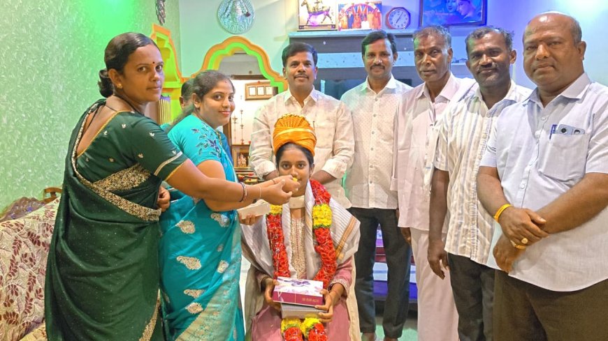 ಆರ್ ಕೆ ಫೌಂಡೇಶನ್ ಸದಸ್ಯ ಗಂಗಿರೆಡ್ಡಿ ಪುತ್ರಿ ಚಂದನ 625ಕ್ಕೆ 597 ಅಂಕ ಗಳಿಸಿ ಸಾಧನೆ