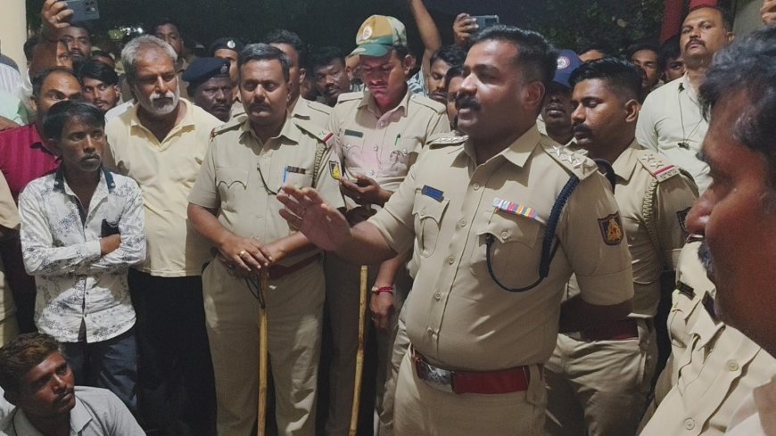 ಕರ್ತವ್ಯನಿರತ ಪೊಲೀಸರ ಮೇಲೆ ಪೈಶಾಚಿಕ ದಾಳಿ: ಕೊಲೆ ಯತ್ನದಡಿ ಮೂವರ ಬಂಧನ