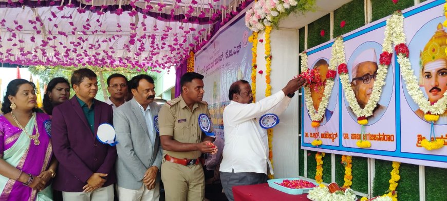 ಮಹನೀಯರ ತತ್ವಗಳು ಬದುಕಿಗೆ ದಾರಿದೀಪವಾಗಲಿ: ಮಾಜಿ ಸಂಸತ್ ಸದಸ್ಯ ಡಾ ಎಲ್ ಹನುಮಂತಯ್ಯ 