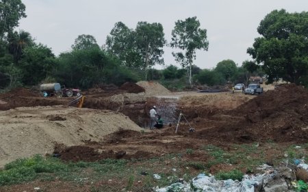 ಸುಗಮ ಸಂಚಾರಕ್ಕೆ ಗುಣಮಟ್ಟದ ರಸ್ತೆಗಳೇ ಅಡಿಪಾಯ ವೇಗ ಪಡೆದ ಕೃಷ್ಣವರಮ್ - ಕೆಜಿಎಫ್ ಮುಖ್ಯ ರಸ್ತೆ ಕಾಮಗಾರಿ: ವಾಹನ ಸವಾರರಲ್ಲಿ ಹರ್ಷ