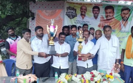 ಯುವಕರು ಕ್ರೀಡಾ ಮನೋಭಾವ ಹೆಚ್ಚಿಸಿಕೊಳ್ಳಿ: ಮಾಜಿ ಶಾಸಕ ವೈ. ಸಂಪಂಗಿ ಕರೆ ಪಂತನಹಳ್ಳಿ ಪ್ರೀಮಿಯರ್ ಲೀಗ್ ಸೀಸನ್ -01 ಕ್ರಿಕೆಟ್ ಟೂರ್ನಮೆಂಟ್ ಯಶಸ್ವಿ 