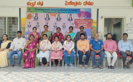 ಎಸ್.ಎಸ್.ಎಲ್.ಸಿ ಫಲಿತಾಂಶ: ಗ್ರೀನ್ ವುಡ್ಸ್ ಇಂಟರ್ನ್ಯಾಷನಲ್ ಶಾಲೆಗೆ ನೂರಕ್ಕೆ ನೂರು ಯಶಸ್ಸು; ವಿದ್ಯಾರ್ಥಿಗಳಿಗೆ ಶಾಲಾ ಆಡಳಿತ ಮಂಡಳಿಯಿಂದ ಅಭಿನಂದನೆ