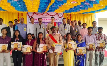 ಸರ್ಕಾರಿ ಪ್ರಥಮ ದರ್ಜೆ ಕಾಲೇಜಿನಲ್ಲಿ ಕಾಲೇಜು ವಾರ್ಷಿಕೋತ್ಸವ ಸಂಭ್ರಮ: ಪೊಲೀಸ್ ವರಿಷ್ಟಾಧಿಕಾರಿ ಎಸ್.ಪಿ. ಶಿವಾಂಶು ರಜಪೂತ್ ಭಾಗಿ