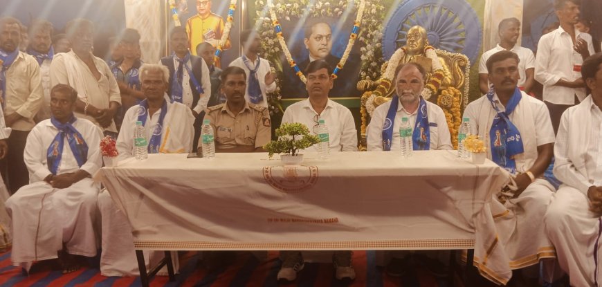 ಸಾಮಾಜಿಕ ರಾಜಕೀಯವಾಗಿ ಪ್ರಭಲರಾಗಲು ಸಂವಿಧಾನ ಕಾರಣ :ಪಿಎಸ್ ಐ ಮೋಹನ್ ಕುಮಾರ್ 