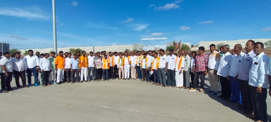 ಯಡಿಯೂರಪ್ಪ ಅಭಿಮಾನೋತ್ಸವ: ಕೆಜಿಎಫ್‌ನಿಂದ ನೂರಾರು ವಾಹನಗಳಲ್ಲಿ ಚಿತ್ರದುರ್ಗಕ್ಕೆ ತೆರಳಿದ ಬಿಜೆಪಿ ಪಡೆ