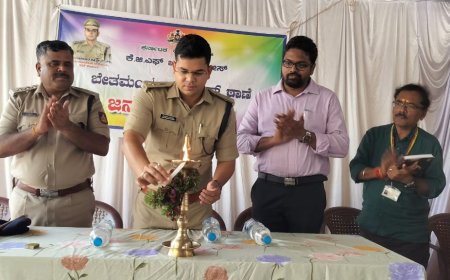 ಬೇತಮಂಗಲ ಪೊಲೀಸ್ ವತಿಯಿಂದ ಜನ ಸಂಪರ್ಕ ಸಭೆ: ಕೆಜಿಎಫ್ ಜಿಲ್ಲಾ ಪೊಲೀಸ್ ಅಧೀಕ್ಷಕ ಶಿವಾಂಶು ರಜಪೂತ್ ಉದ್ಘಾಟನೆ