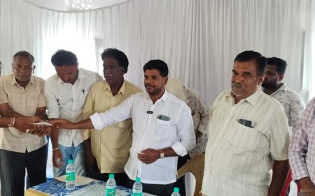 ರೈತರ ಸಂಕಷ್ಟಕ್ಕೆ ಸ್ಪಂದನೆ; ಆರ್ಥಿಕ ನೆರವು ನೀಡಿ ಮಾನವೀಯತೆ ಮೆರೆದ ಸಮಾಜ ಸೇವಕ ವಿ. ಮೋಹನ್ ಕೃಷ್ಣ
