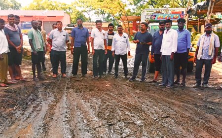 ಕೃಷಿ ಉತ್ಪನ್ನಮಾರುಕಟ್ಟೆ ಆವರಣದಲ್ಲಿ ಸ್ವಚ್ಛತೆ ಮರಚಿಕೆ-ಮೂಲಭೂತ ಸೌಕರ್ಯಗಳಿಂದ ವಂಚಿತ