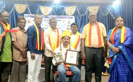 ಕವಿ ಉದಂತ ಶಿವಕುಮಾರ್ ಅವರ "ಮೌನದೊಳಗಿನ ಪ್ರಣತಿ" ಕವನ ಸಂಕಲನಕ್ಕೆ "ವಿಶ್ವಚೇತನ ಸಾಹಿತ್ಯ ಪ್ರಶಸ್ತಿ"